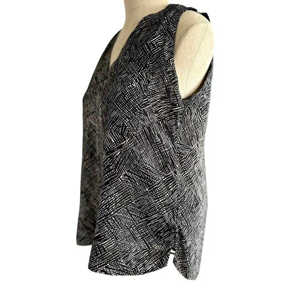 Womens Top Size Medium Gray Indie Skater Classic Summer Flowy Comfortable Sports - Picture 7 of 8